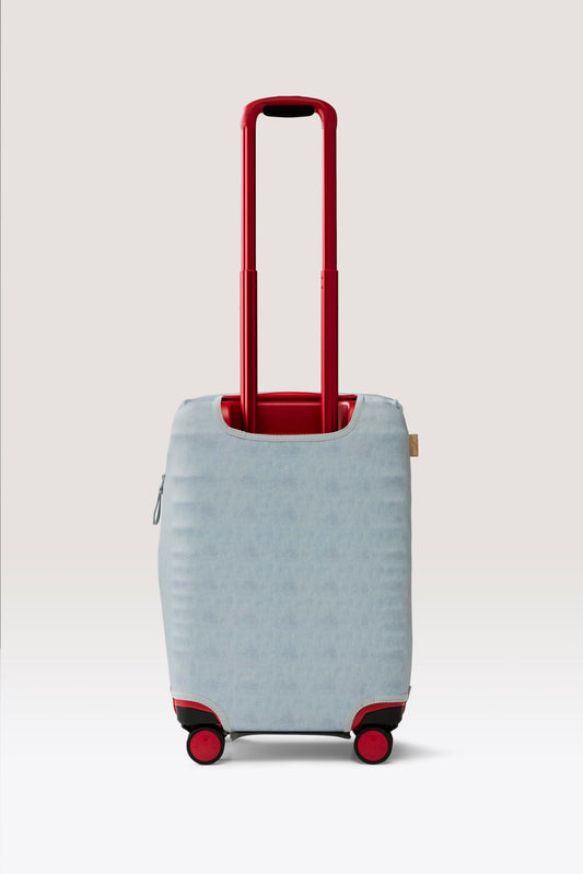 The Disney Carry-On Luggage Cover in Blue Jeans