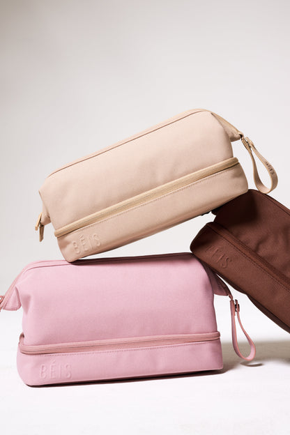 The Dopp Kit in Beige