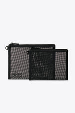 The Mesh Pouch Duo in Black