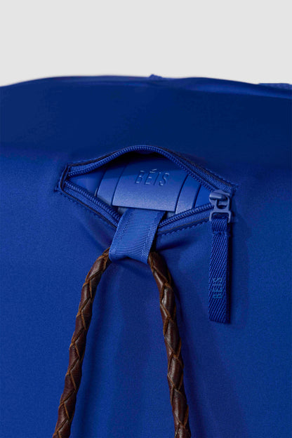 The Large Check-In Luggage Cover in Cobalt Blue