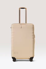 The Medium Check-In Luggage Cover in Beige