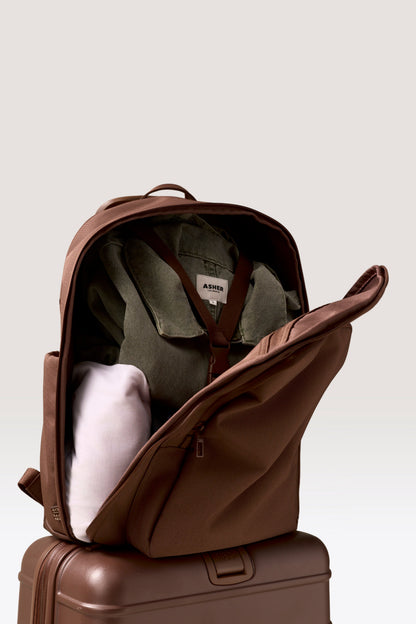 The Travel Backpack in Maple