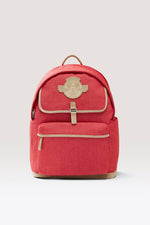 The Disney Backpack in Red Jeans