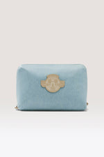 The Disney Medium Cosmetic Pouch in Blue Jeans