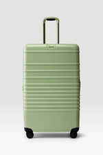 The Large Check-In Roller in Glossy Mint