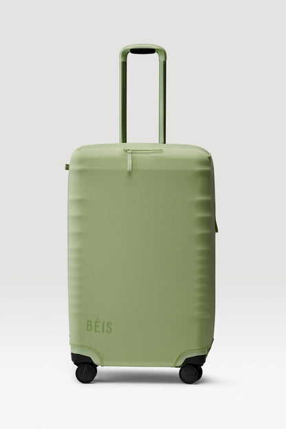 The Medium Check-In Luggage Cover in Mint