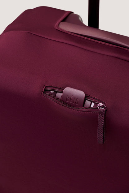 The Medium Check-In Luggage Cover in Plum
