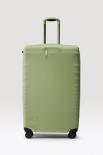 The Large Check-In Luggage Cover in Mint