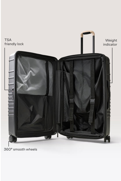 The Large Check-In Roller in Black